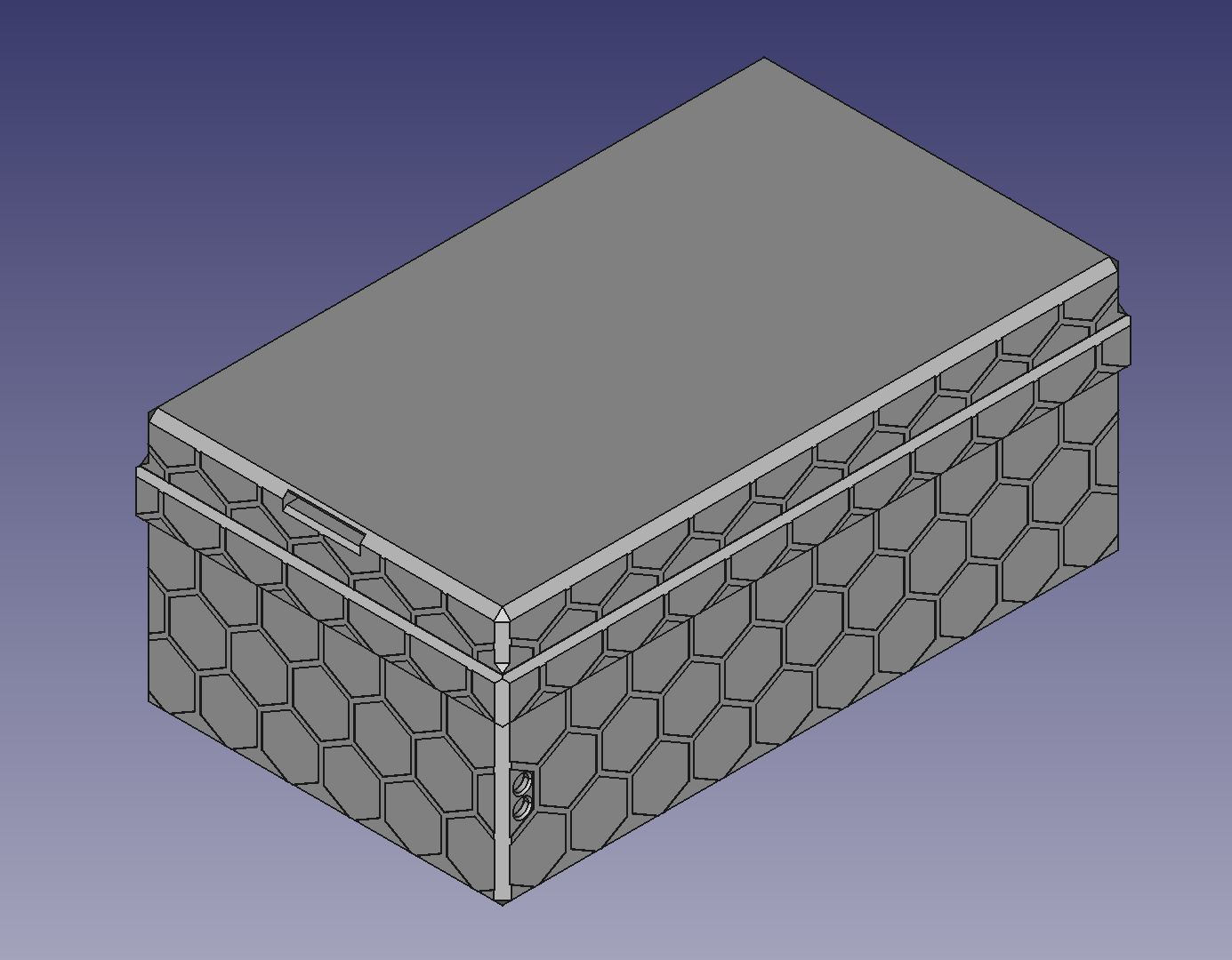 Trampa / MBS battery box for 2 12Ah 6s LiPo batteries