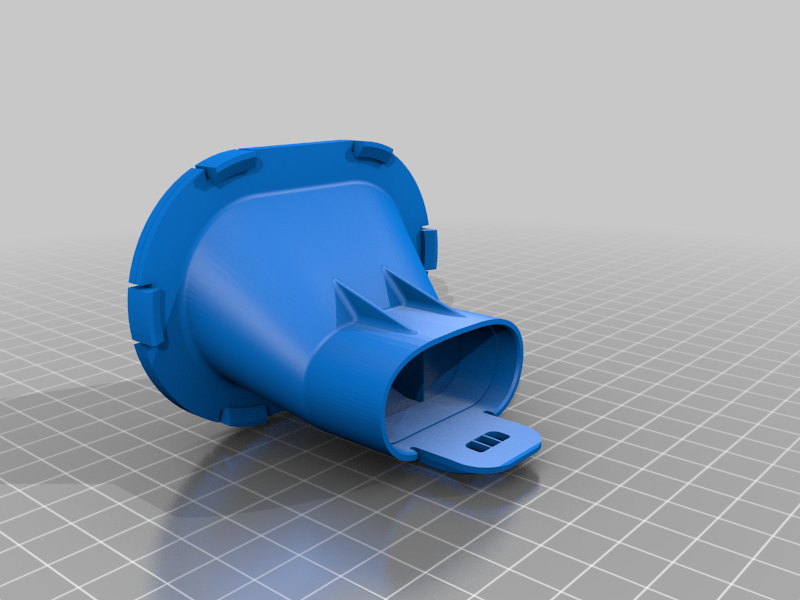 Decathlon mask filter adapter, SNAP version