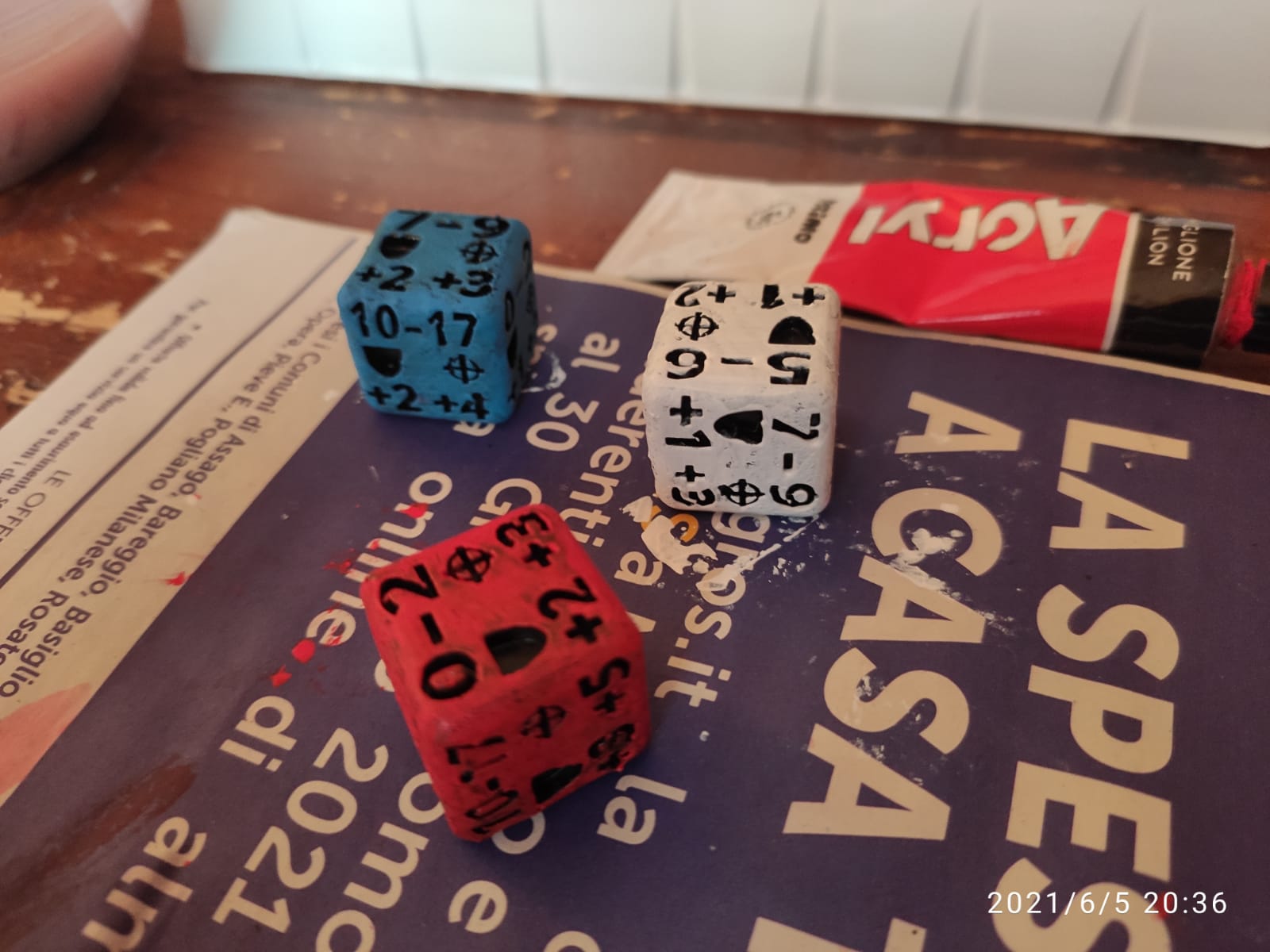 Battletech dice (run, jump, move)