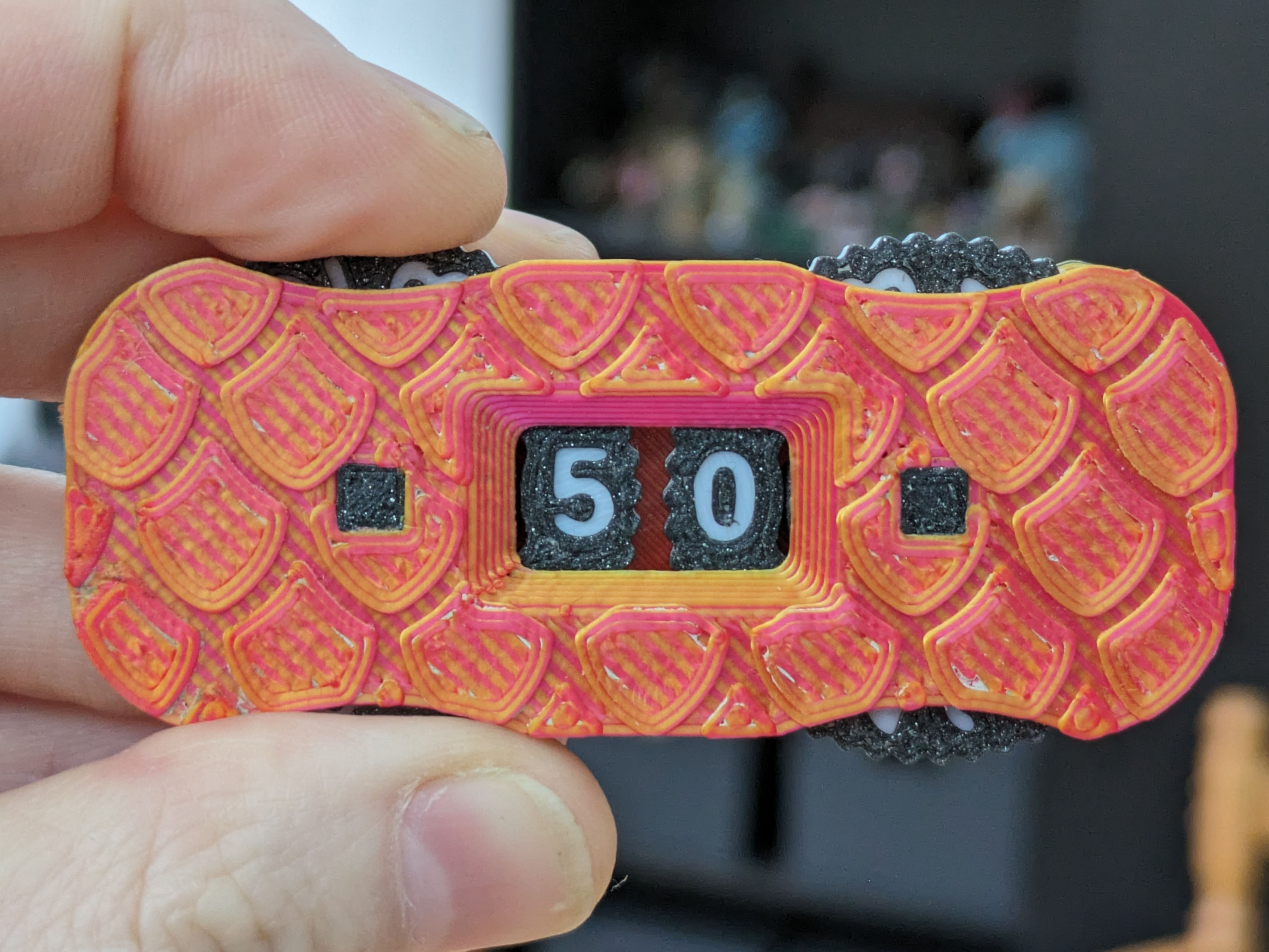 Health / Life / Stat Tracker Wheels, no support print, for board / card games