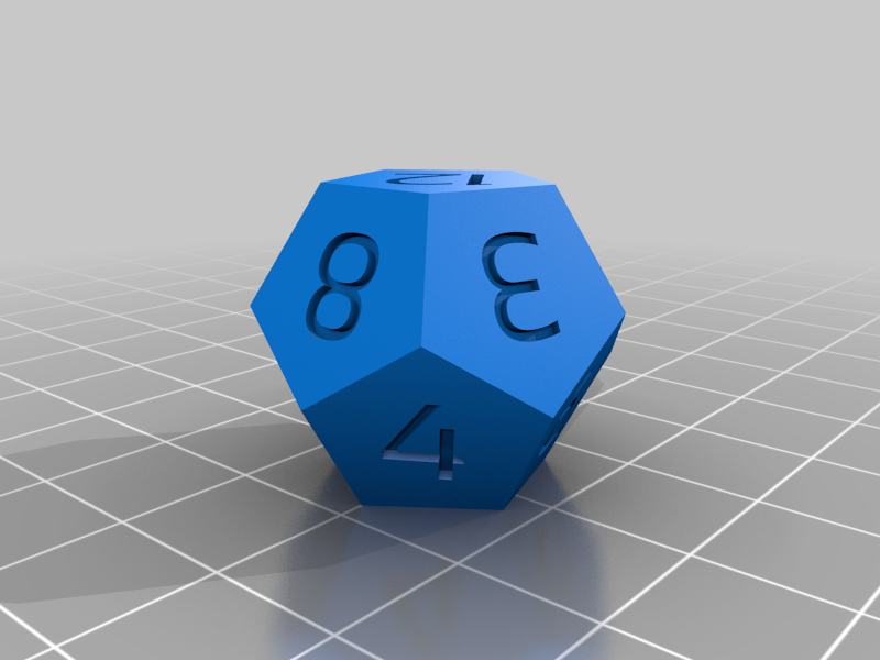 Sharp-Edged Gaming Dice (Slick Flavor)