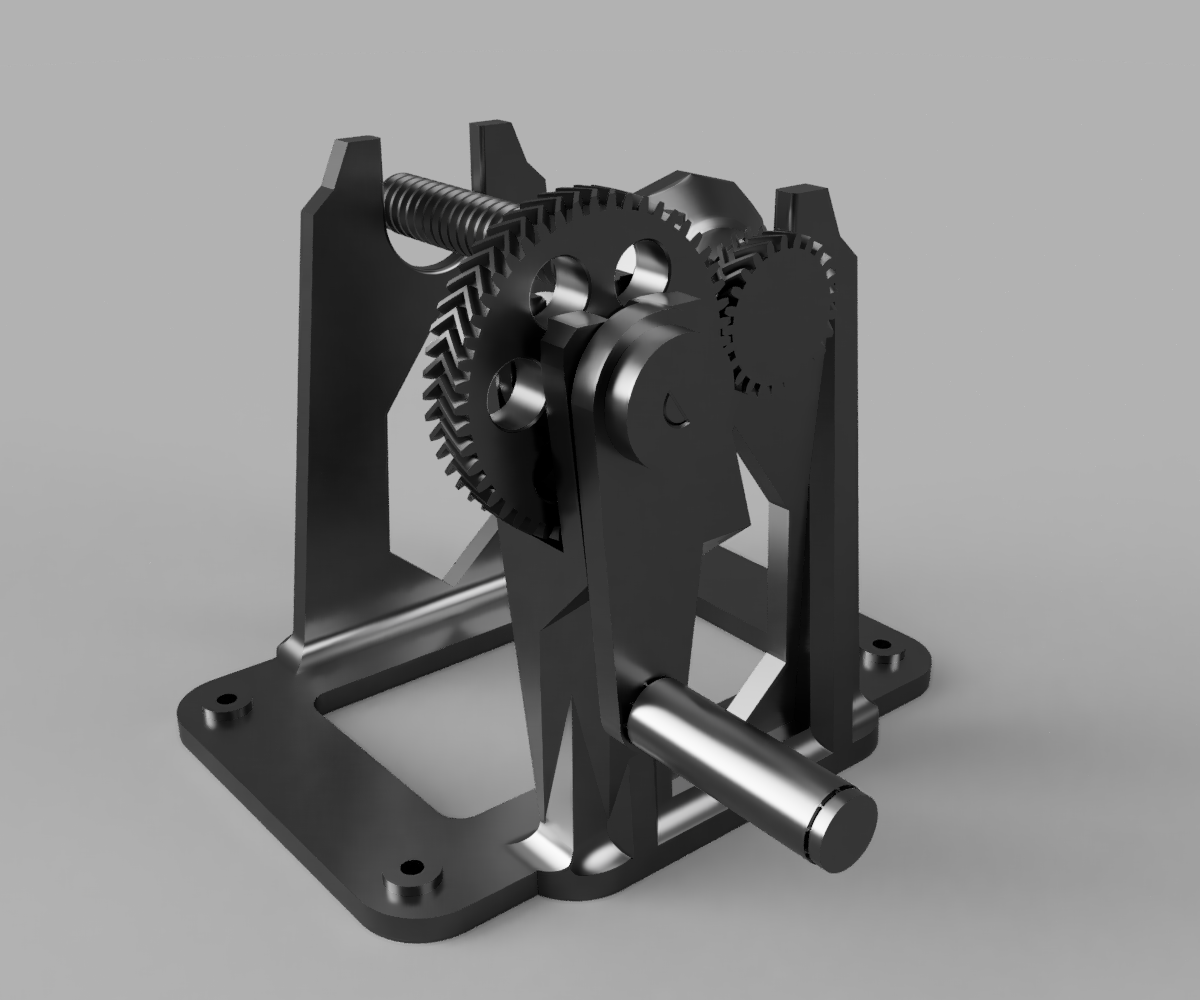 Spool Winder (Reinforced frame + cranck with ball bearing)