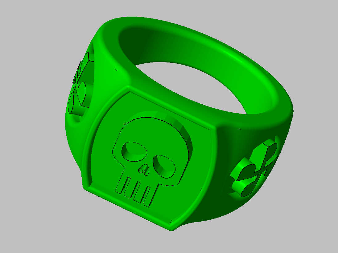Phantom Skull Ring
