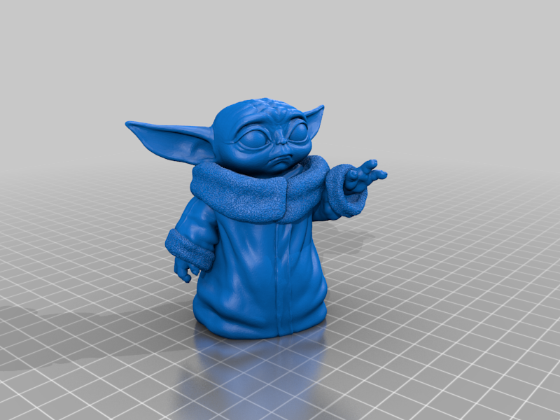 Baby Yoda without base