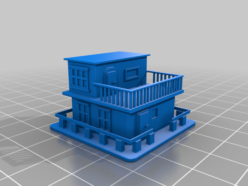 G+1 Model House , Decorative House