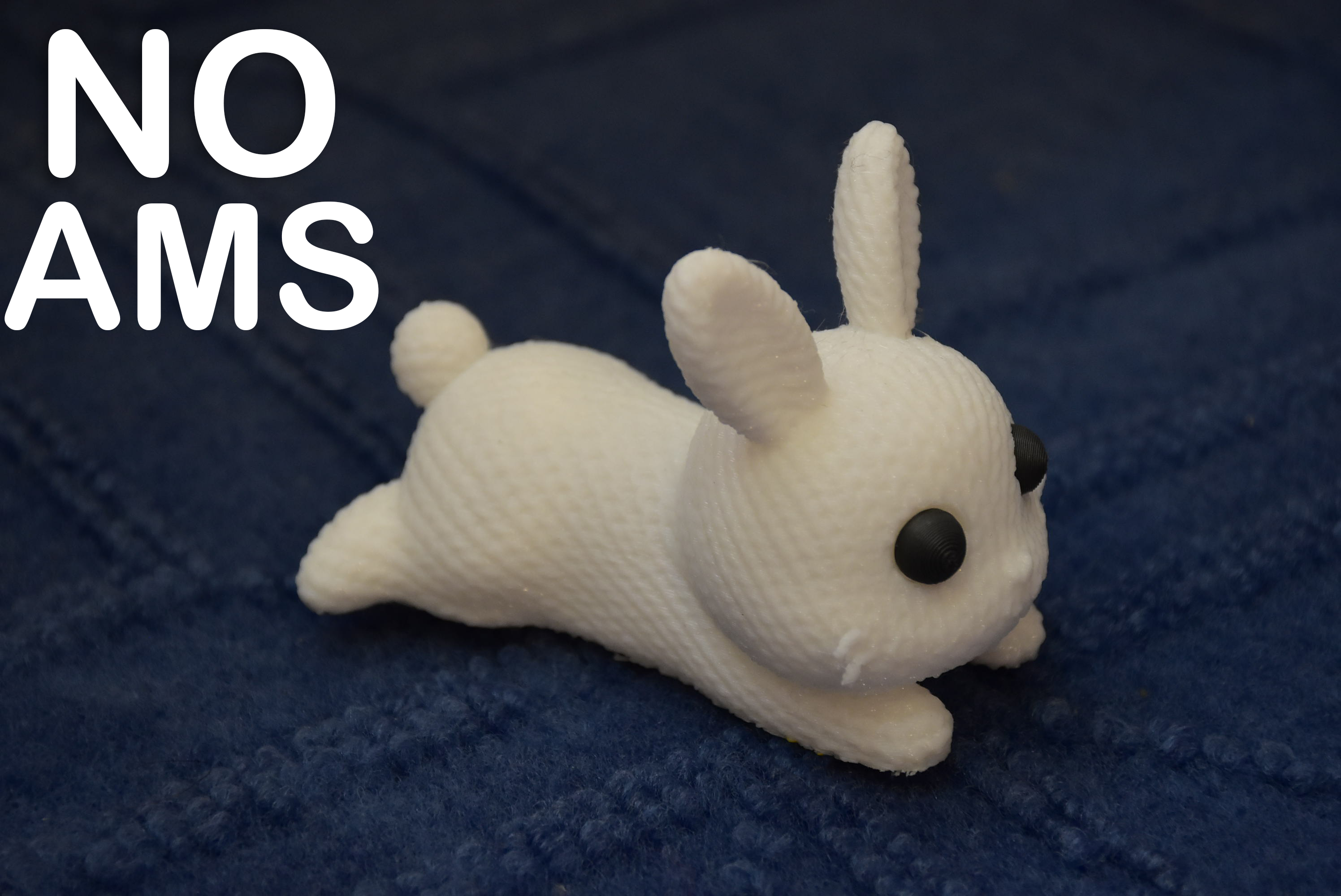 Cute Knitted Rabbit - NO AMS