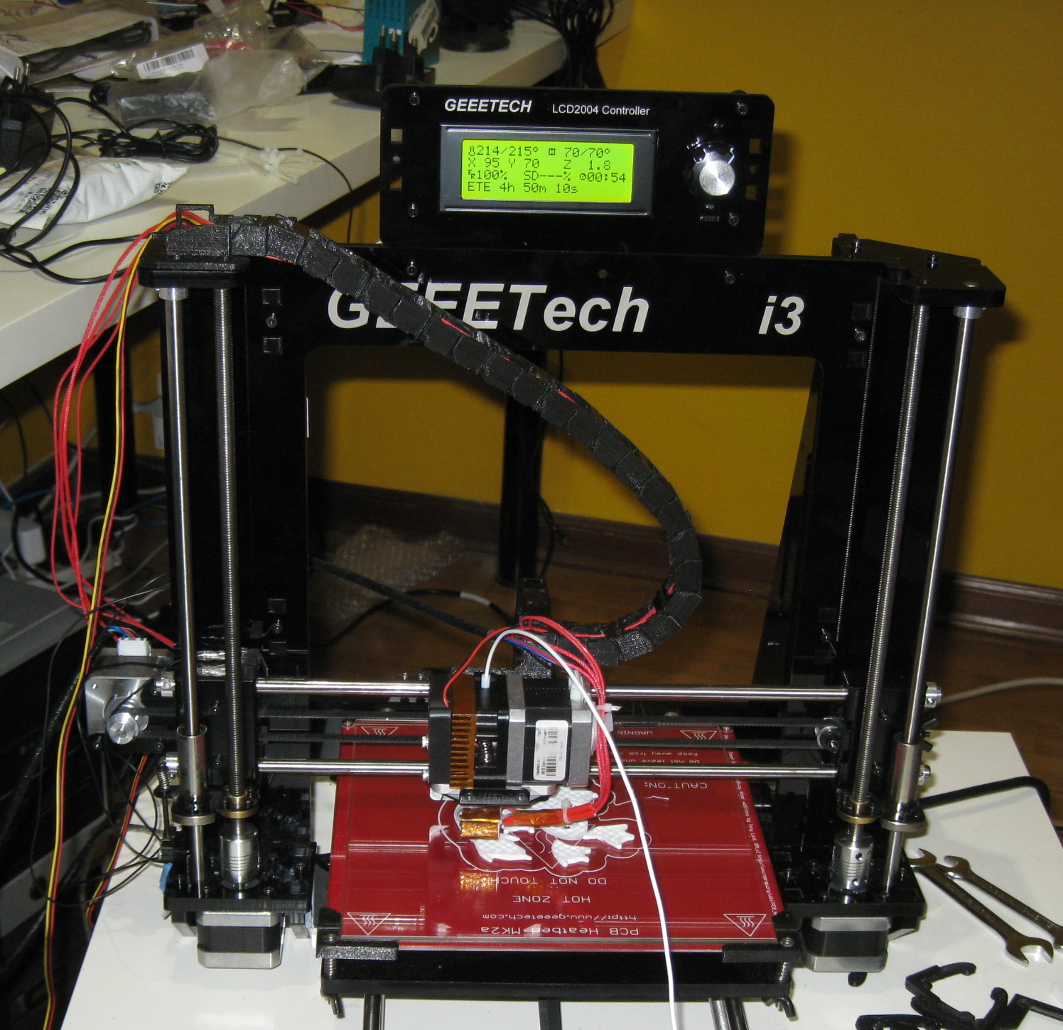 Geeetech Prusa i3 Pro - Cable Chain Top Mount