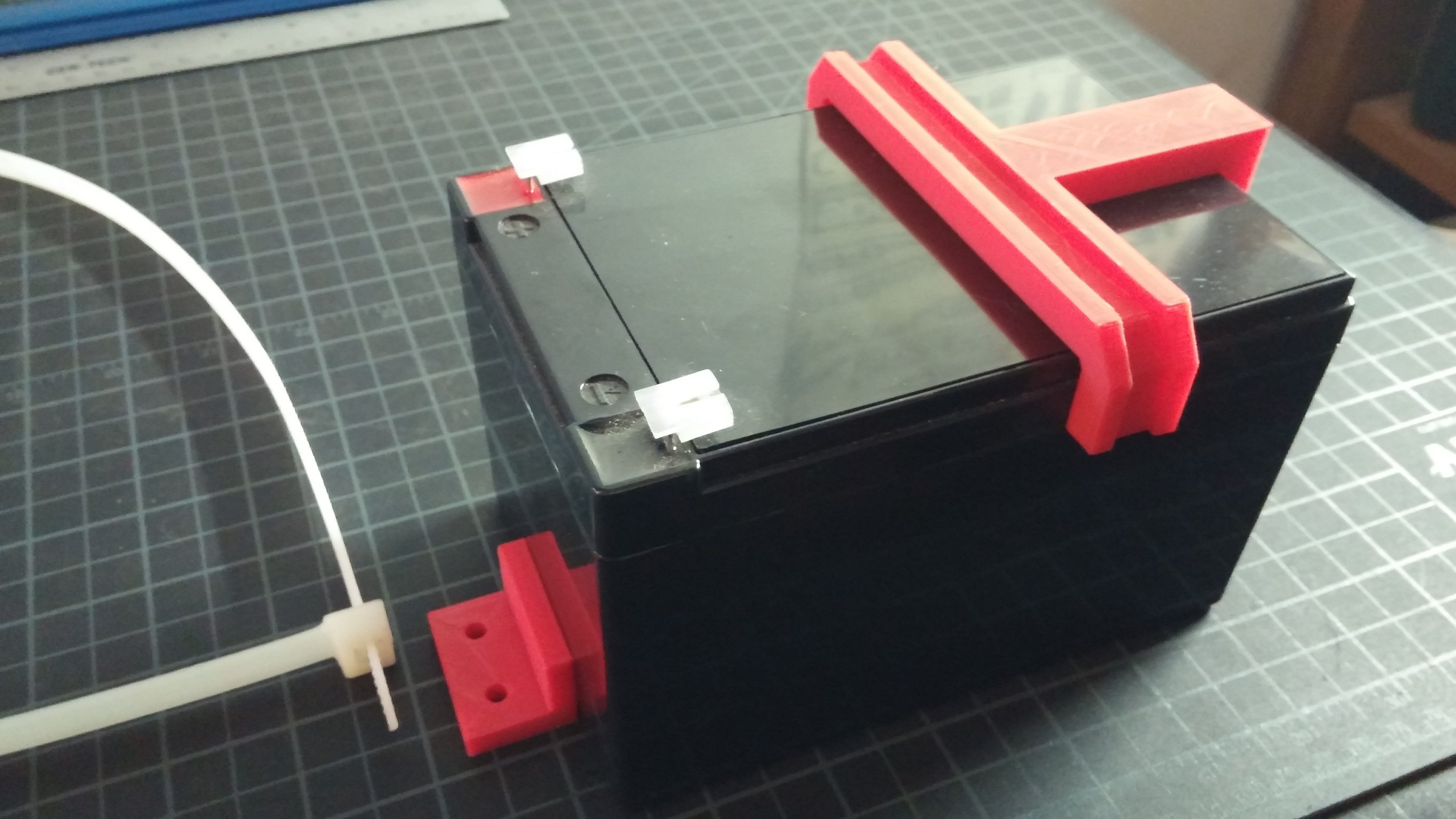 Battery Holder for 12v - 12AH sla