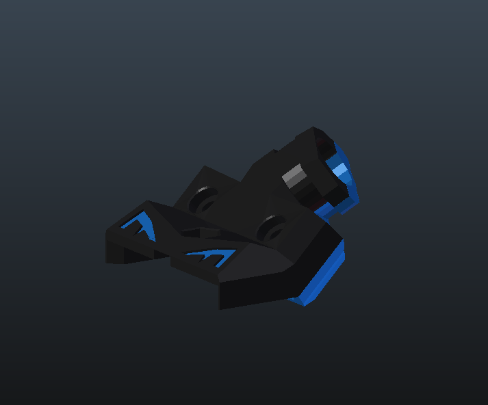 45/45 Prusa MK2/S heatbed cable cover for enclosures (The Viper)