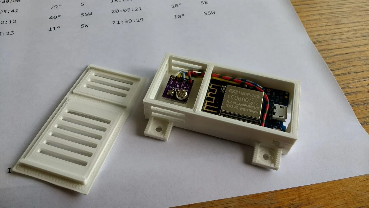Wemos D1 mini V2.3 and up with BME280 case