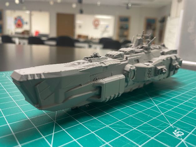 SciFi Kitbash: Guided Missile Cruiser [Edited 5/5/26]