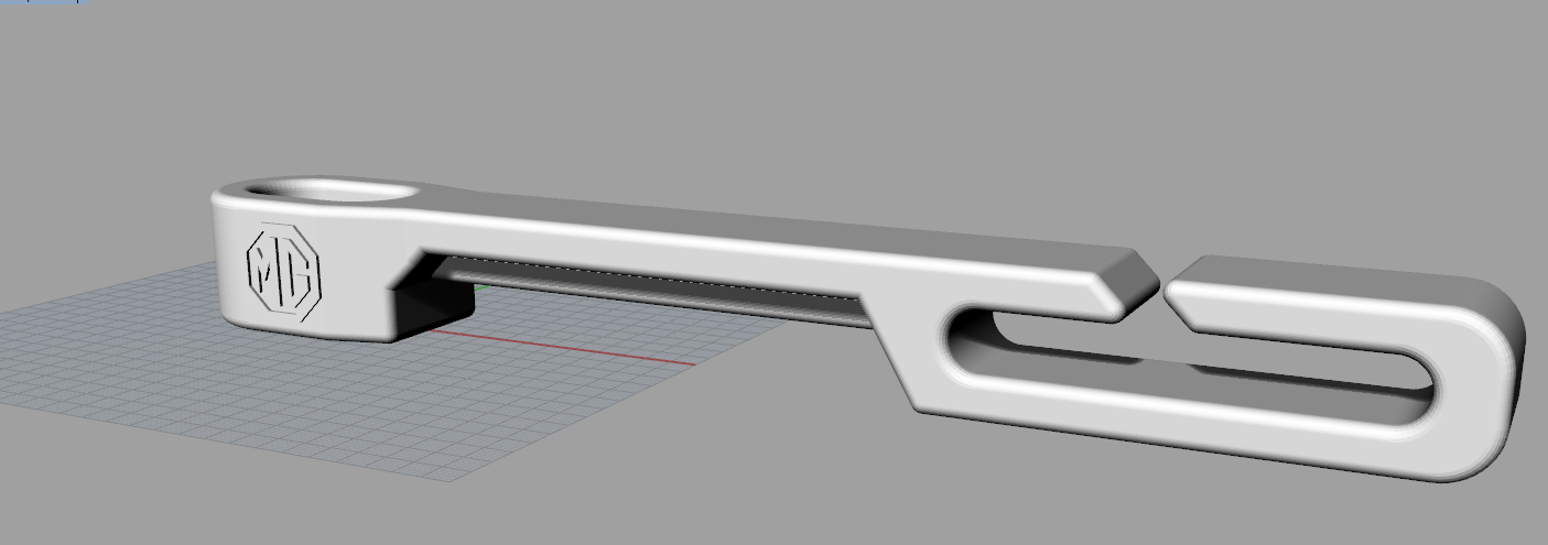 MG Seatbelt Holder w/Logo