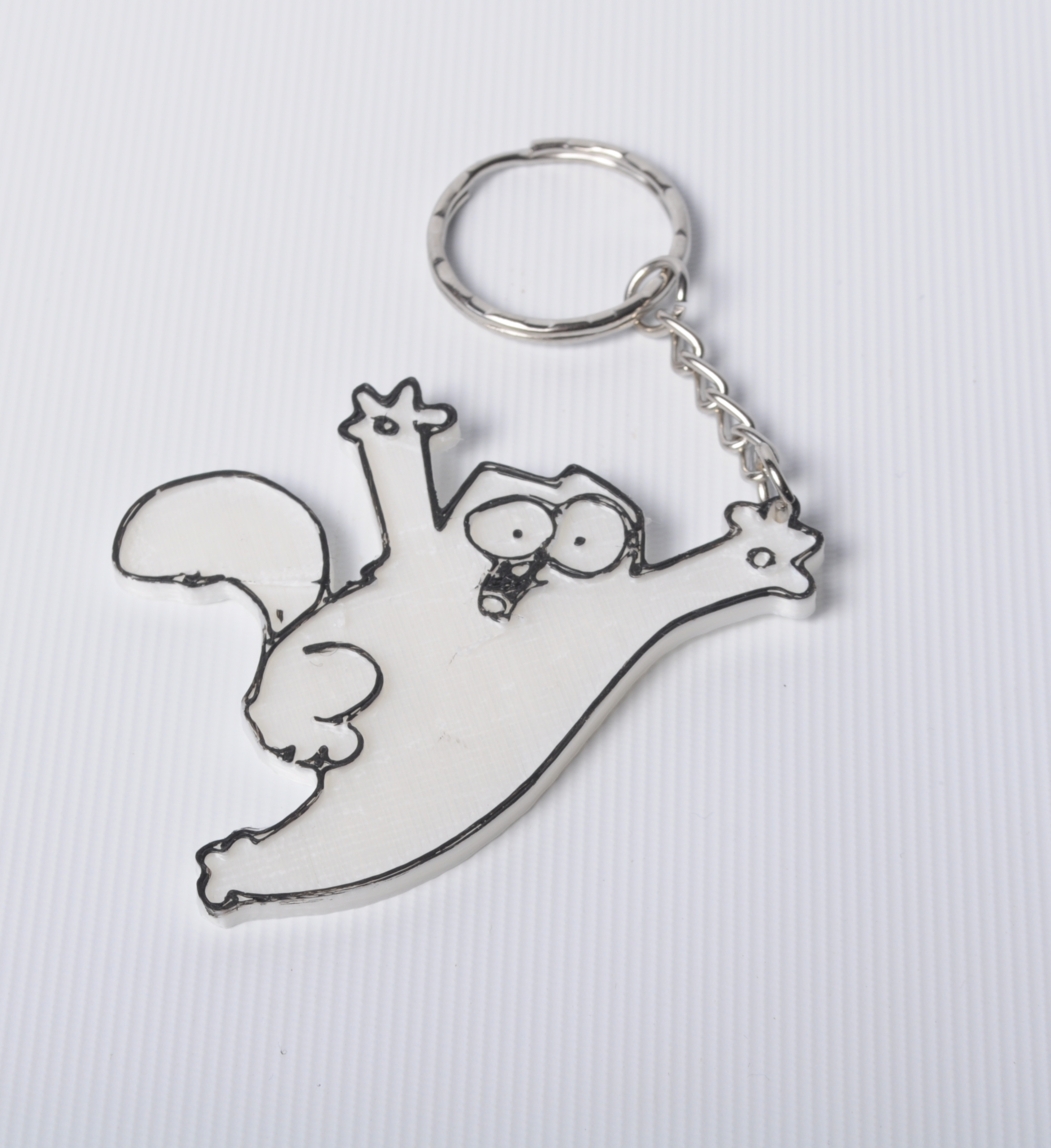 Simon's Cat Keychain