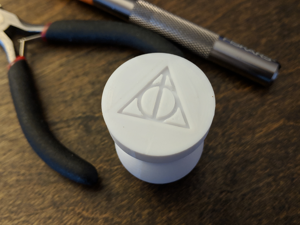 Deathly Hallows wax stamp