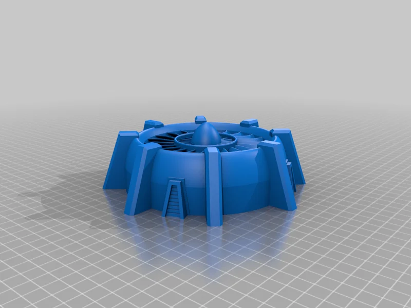 Wargaming compatible terrain / ventilation / cooling system - 28mm