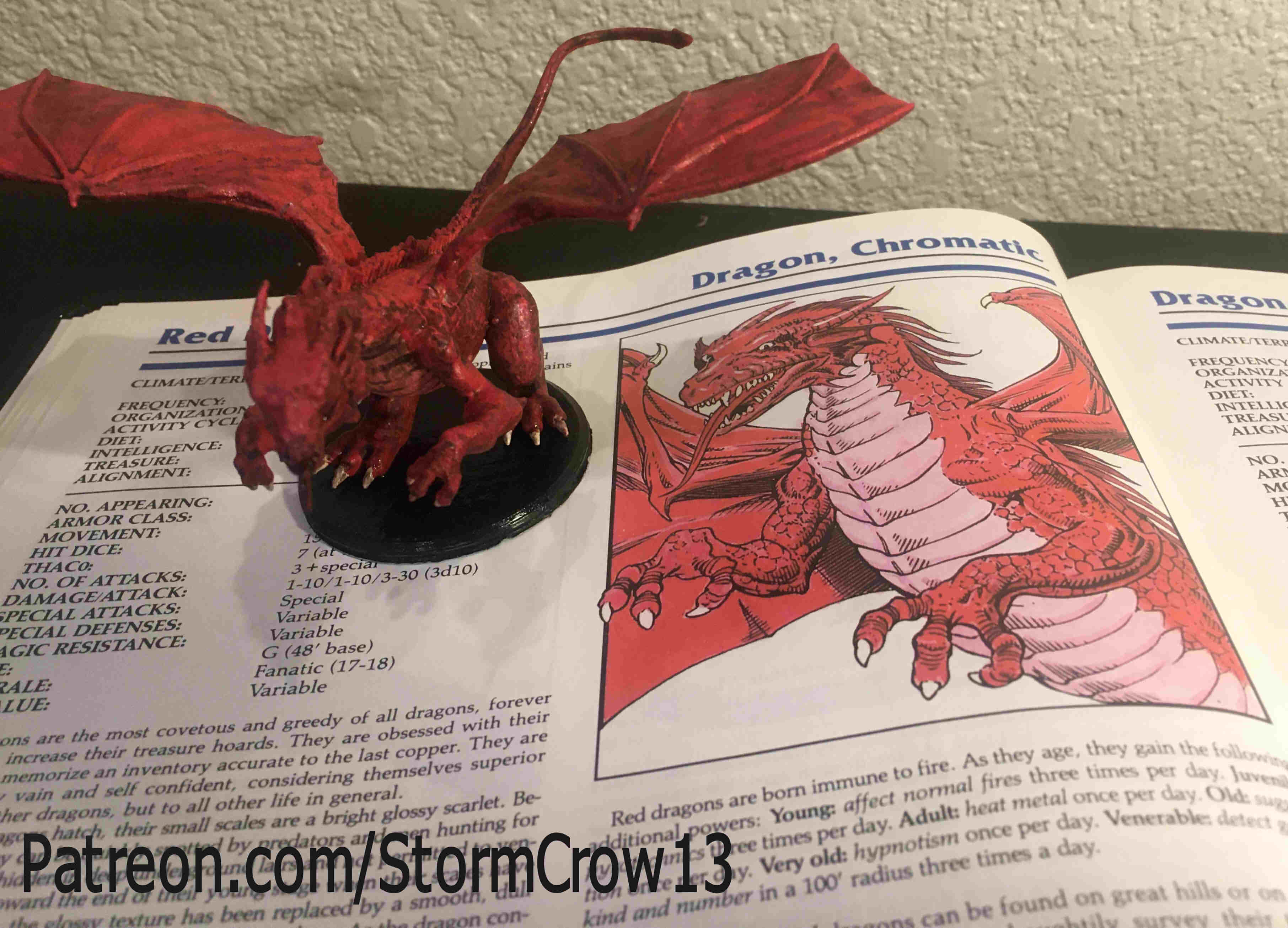 2nd ed AD&D Red Dragon