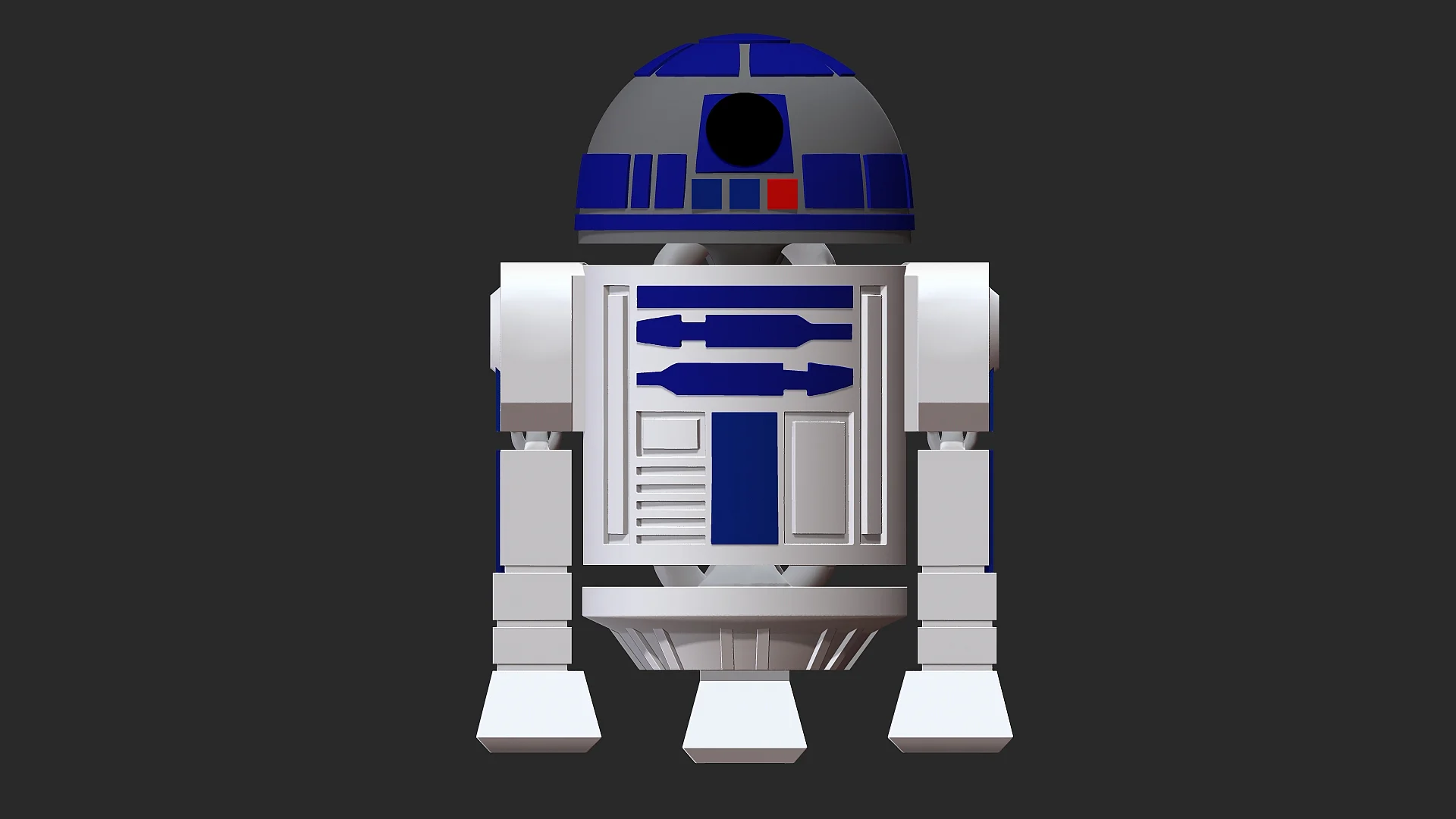 R2D2 wiggle bot - Star Wars articulated fun