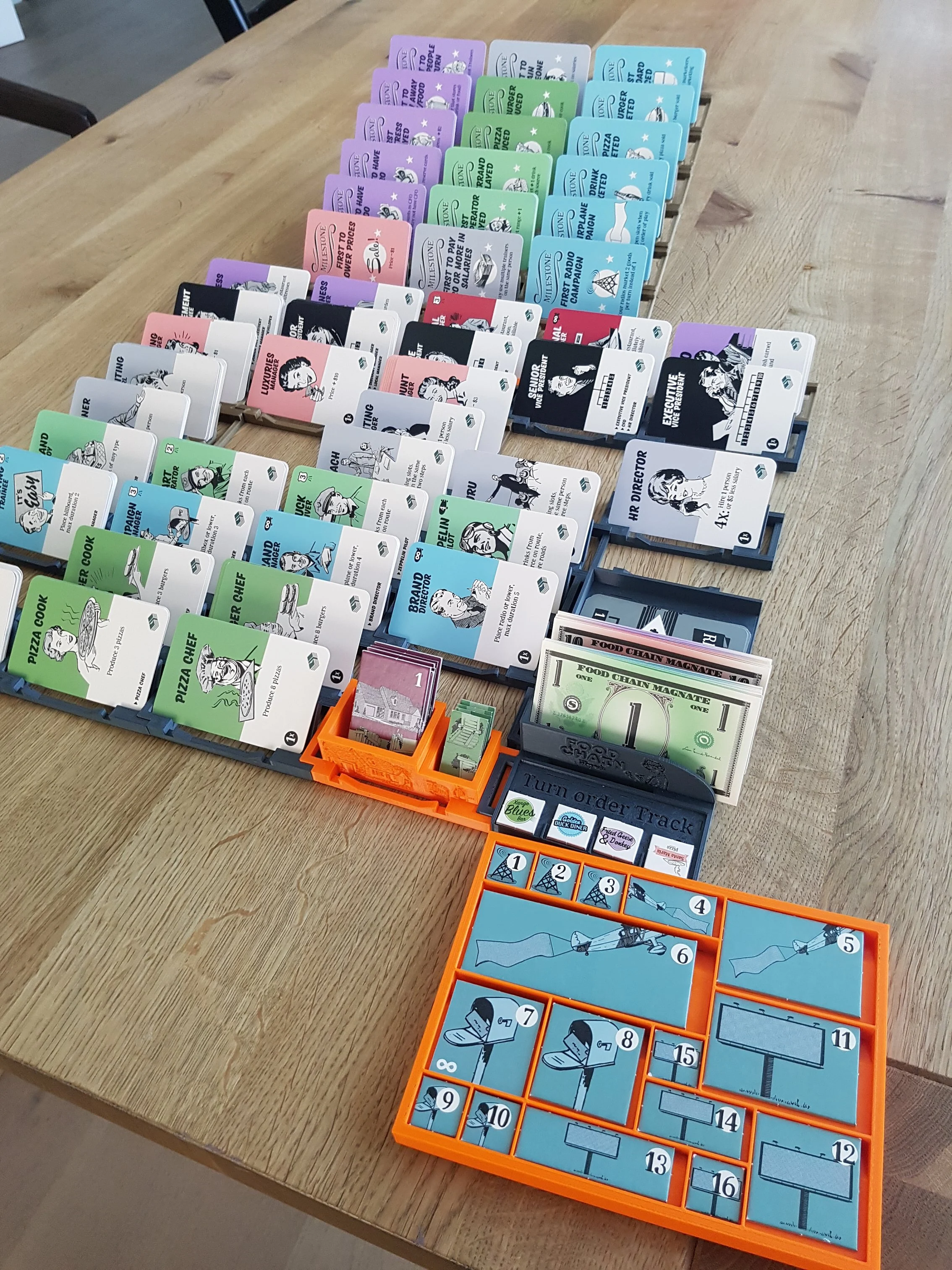 Card holder for Food Chain Magnate
