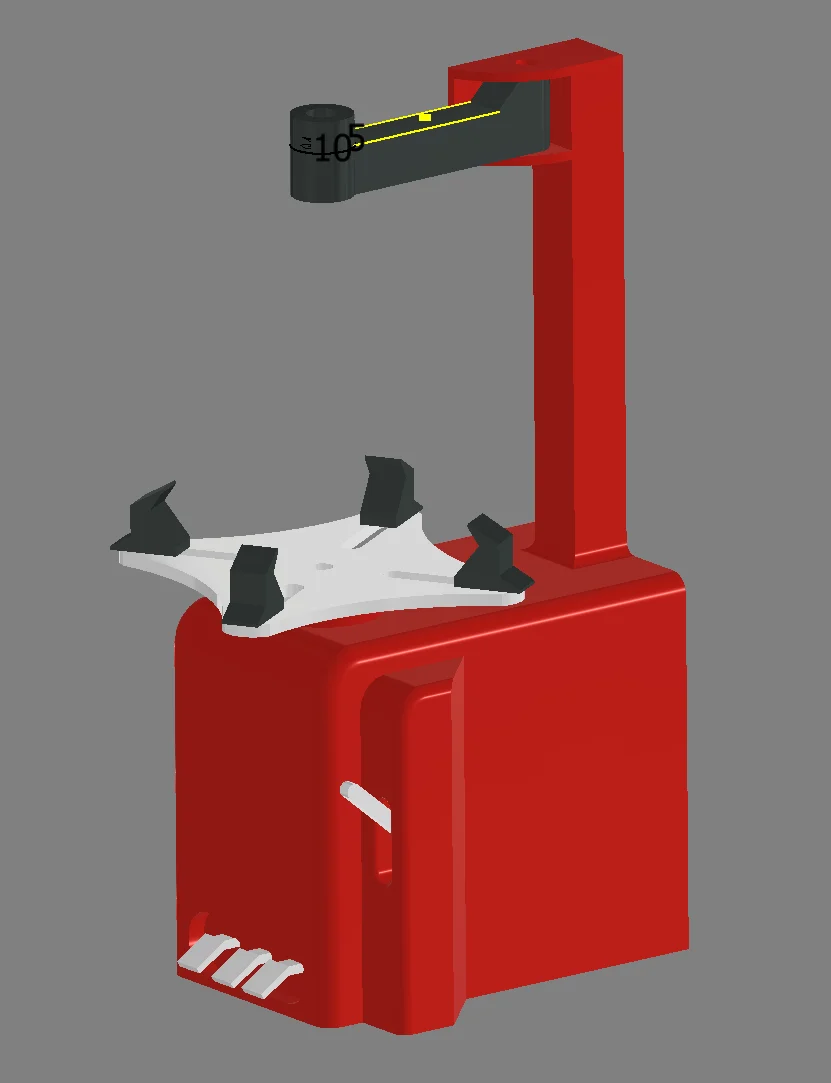 1/10th scale tire changer