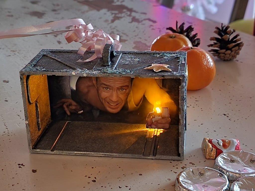 DIE HARD Christmas Ornament