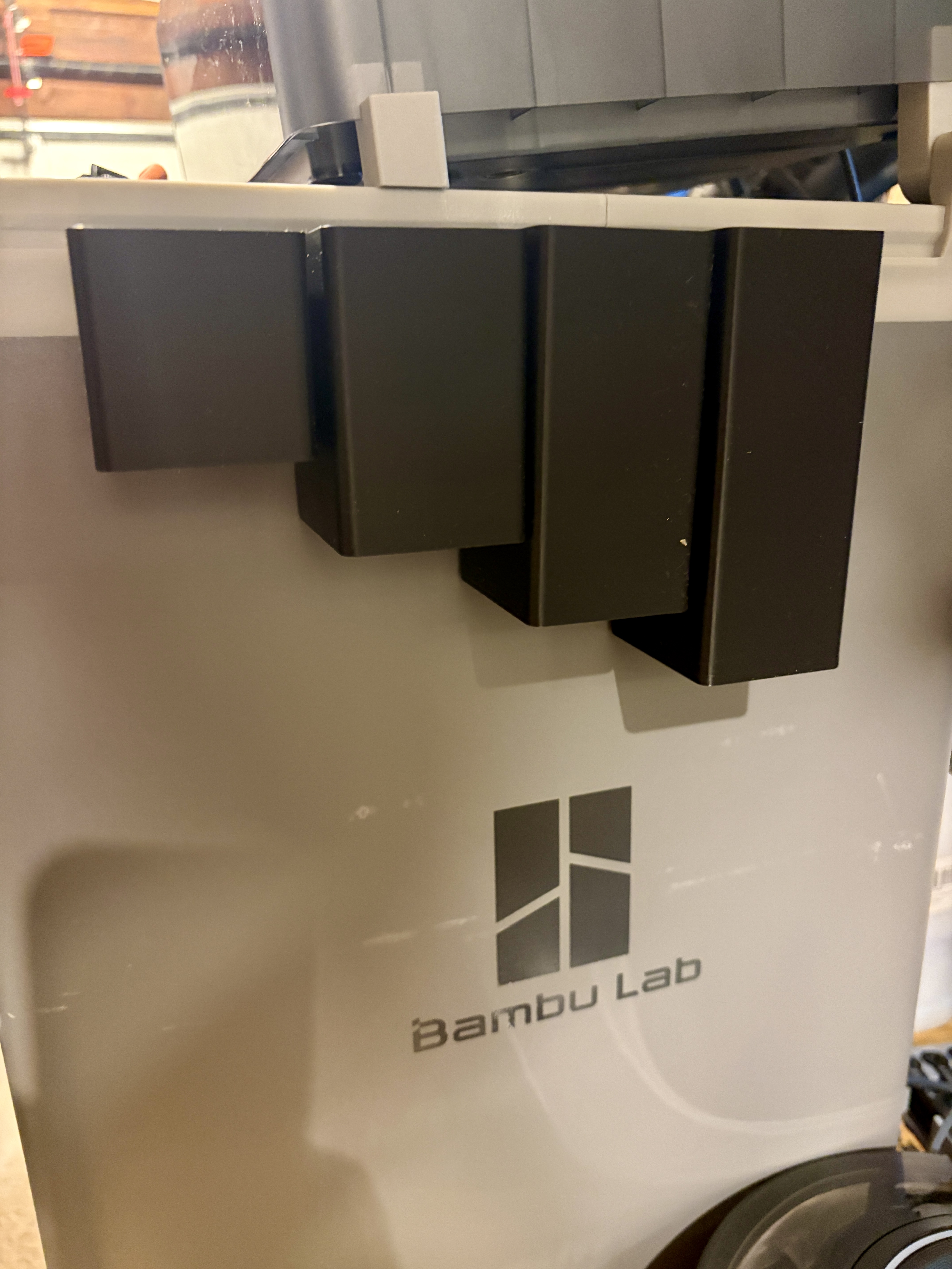 Modular Side-Mount Storage Boxes for Bambu Printers
