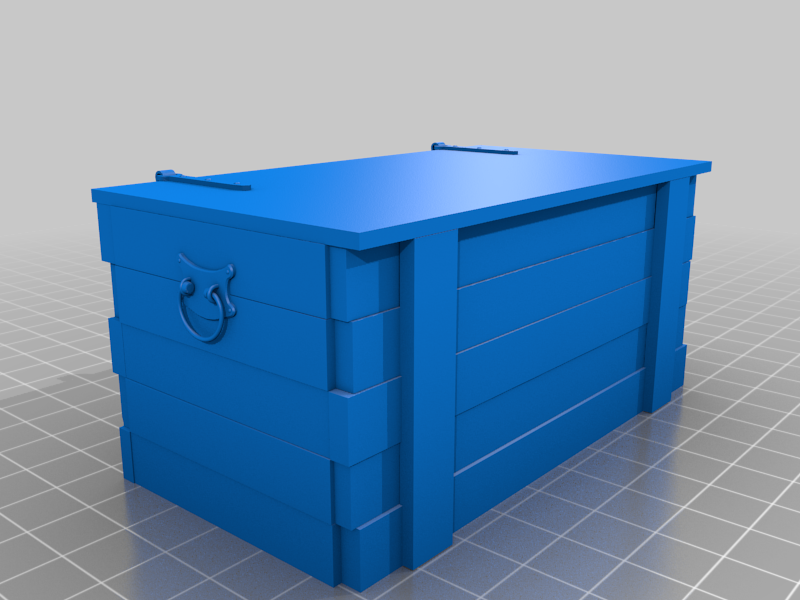 wooden crate - dungeon gubbins