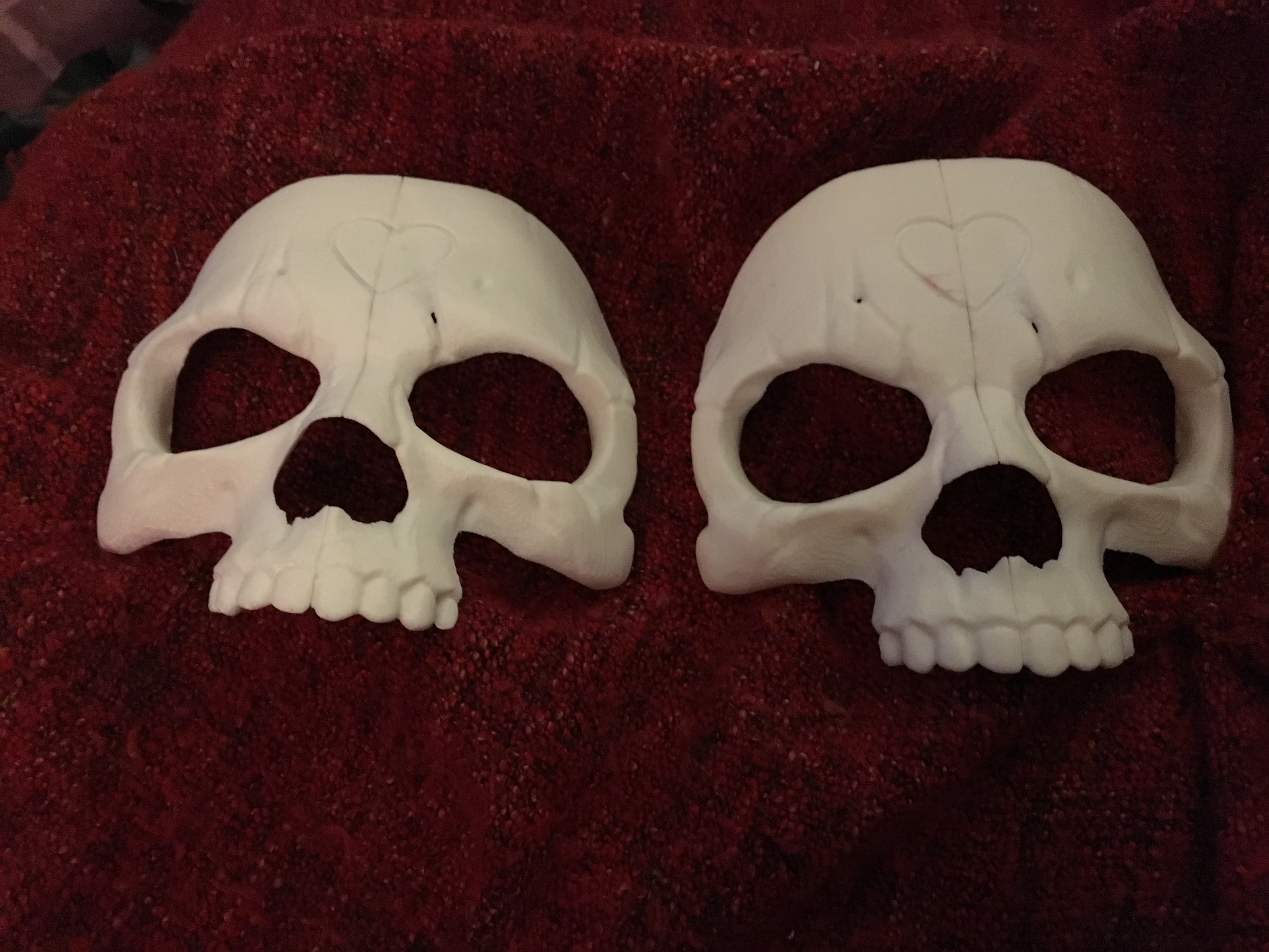 Skull Mask - 2 Piece