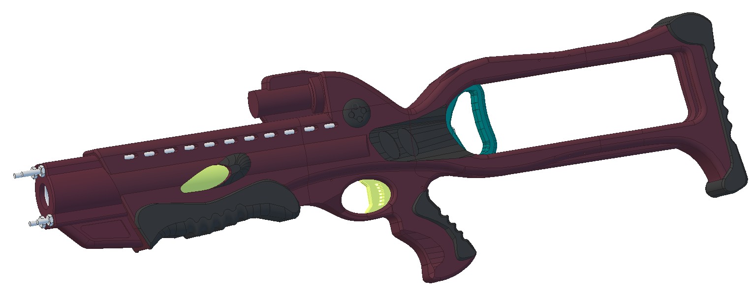 Lengthened 1995 Kenner Nerf Crossbow