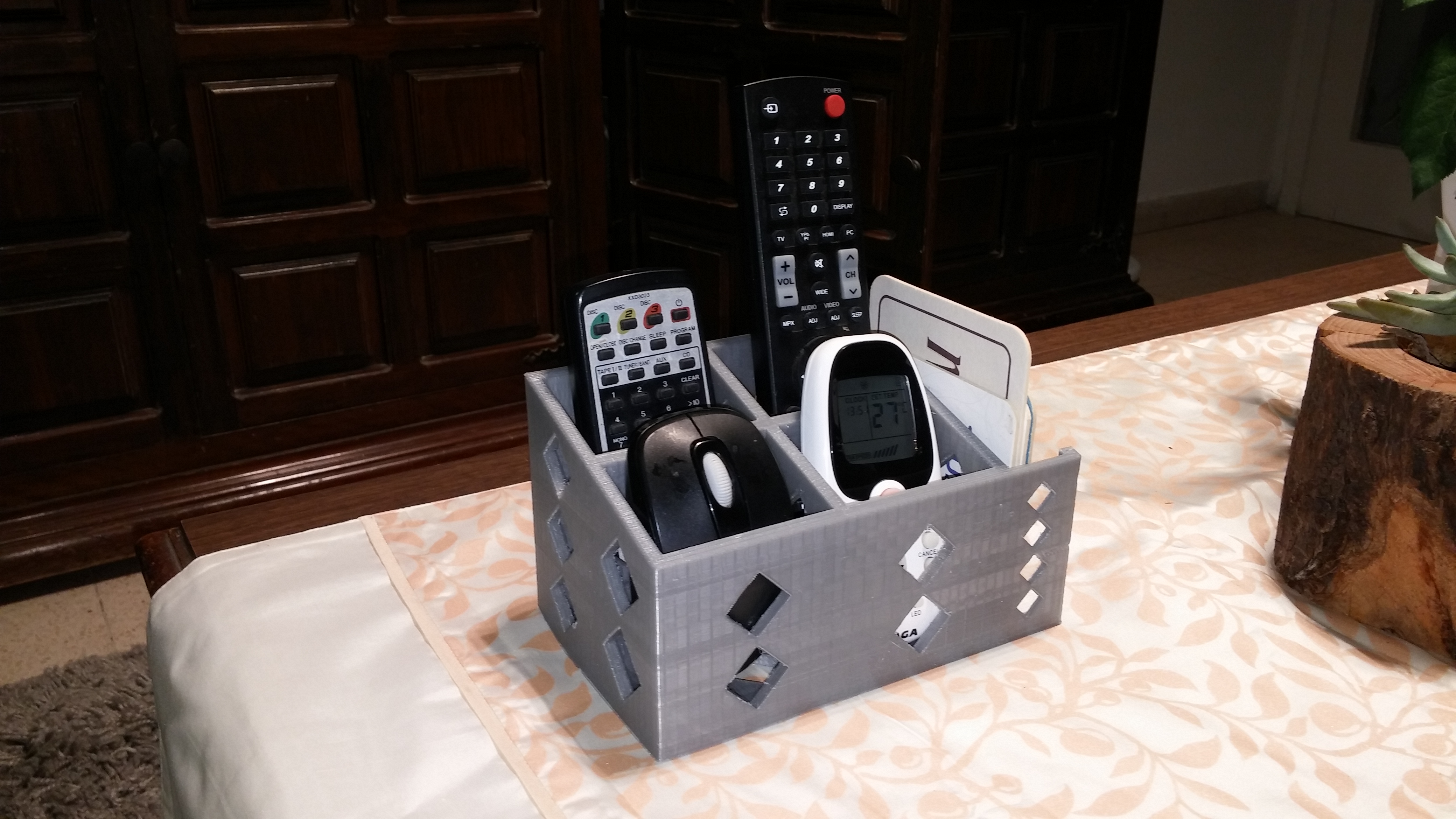 Remote control organizer