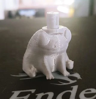 Fred the Frog but he has a top hat