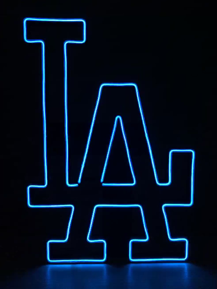 LA Dodgers EL Neon Sign