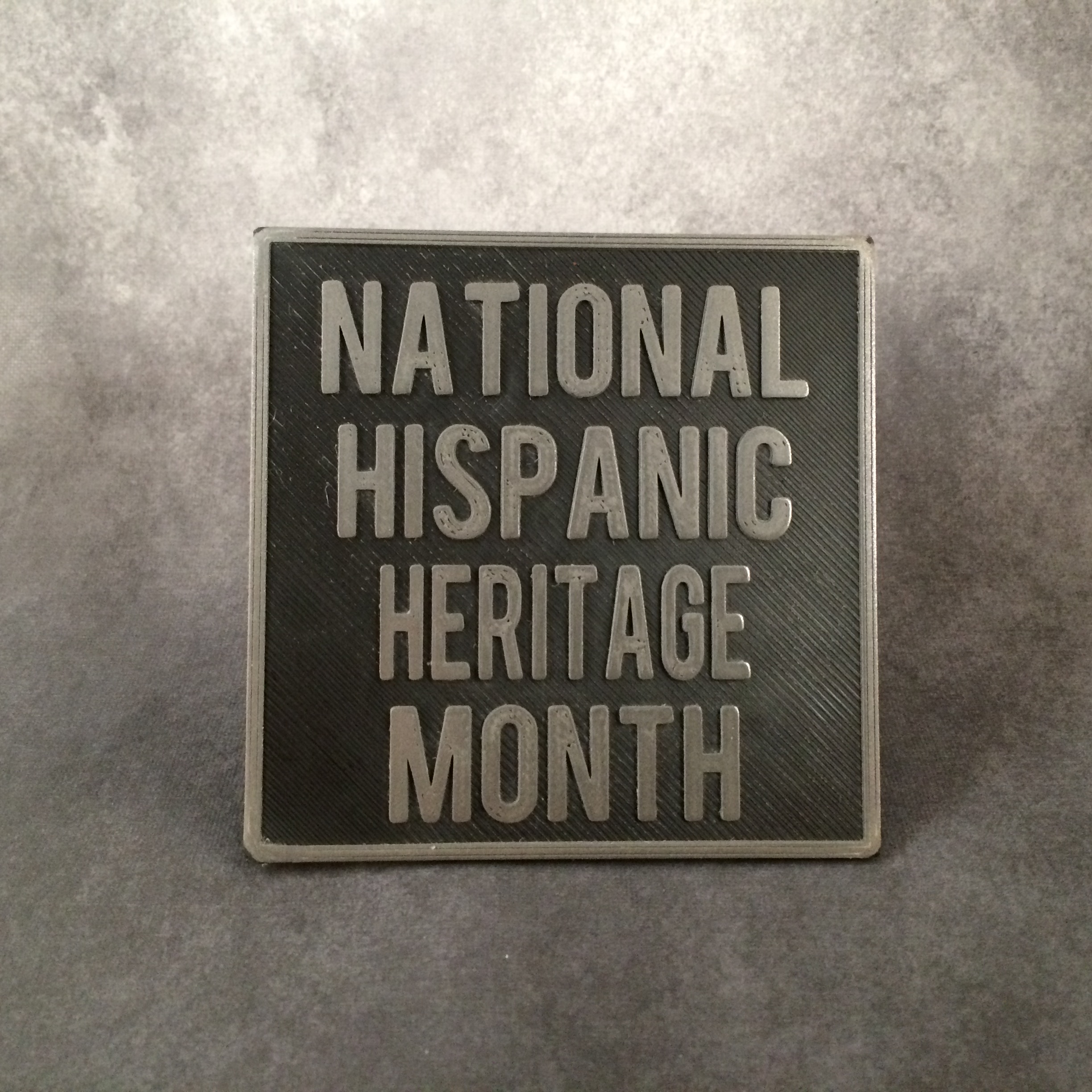 National Hispanic Heritage Month Sign