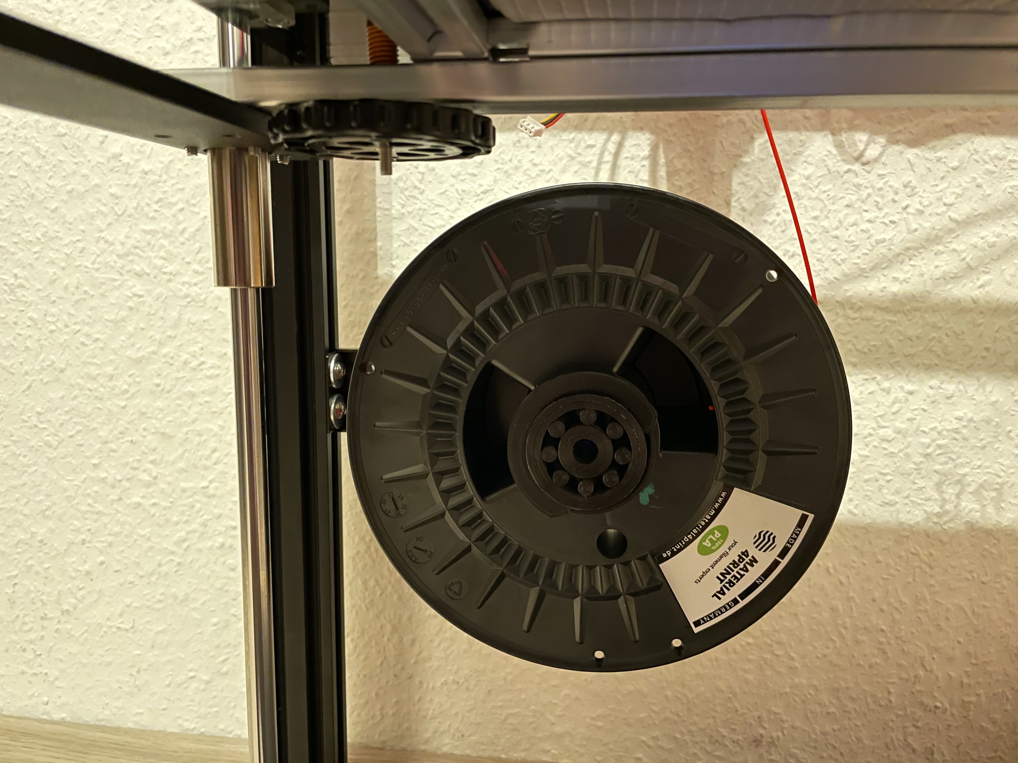 Ender 3 / 5 / 5 plus fully printed Rollerbearing Spoolholder
