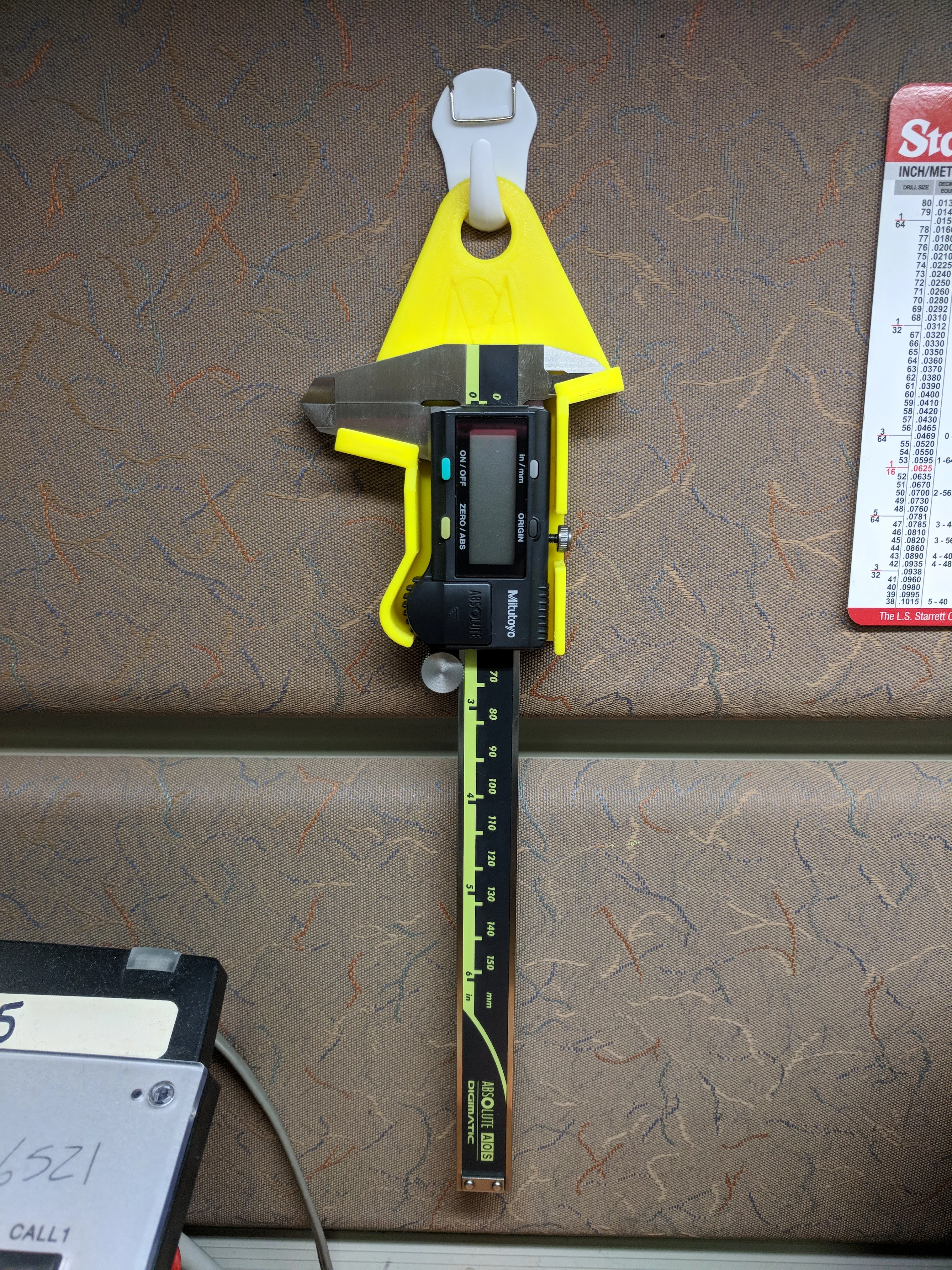 MITUTOYO ABSOLUTE HANGING CALIPER HOLDER