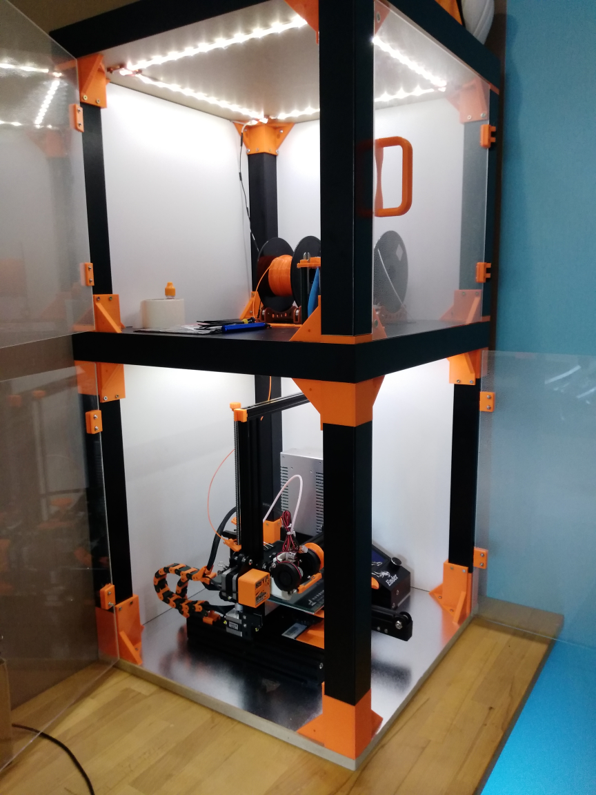 IKEA Lack Enclosure Creality Ender 3 Compilation