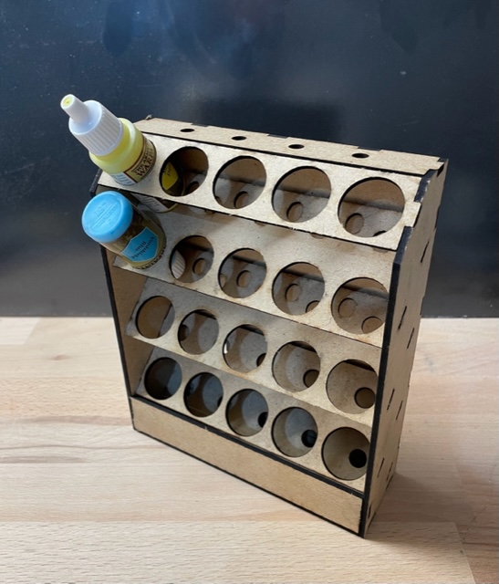 Acrylic Paint Stand for Vallejo and Army Painter + K40