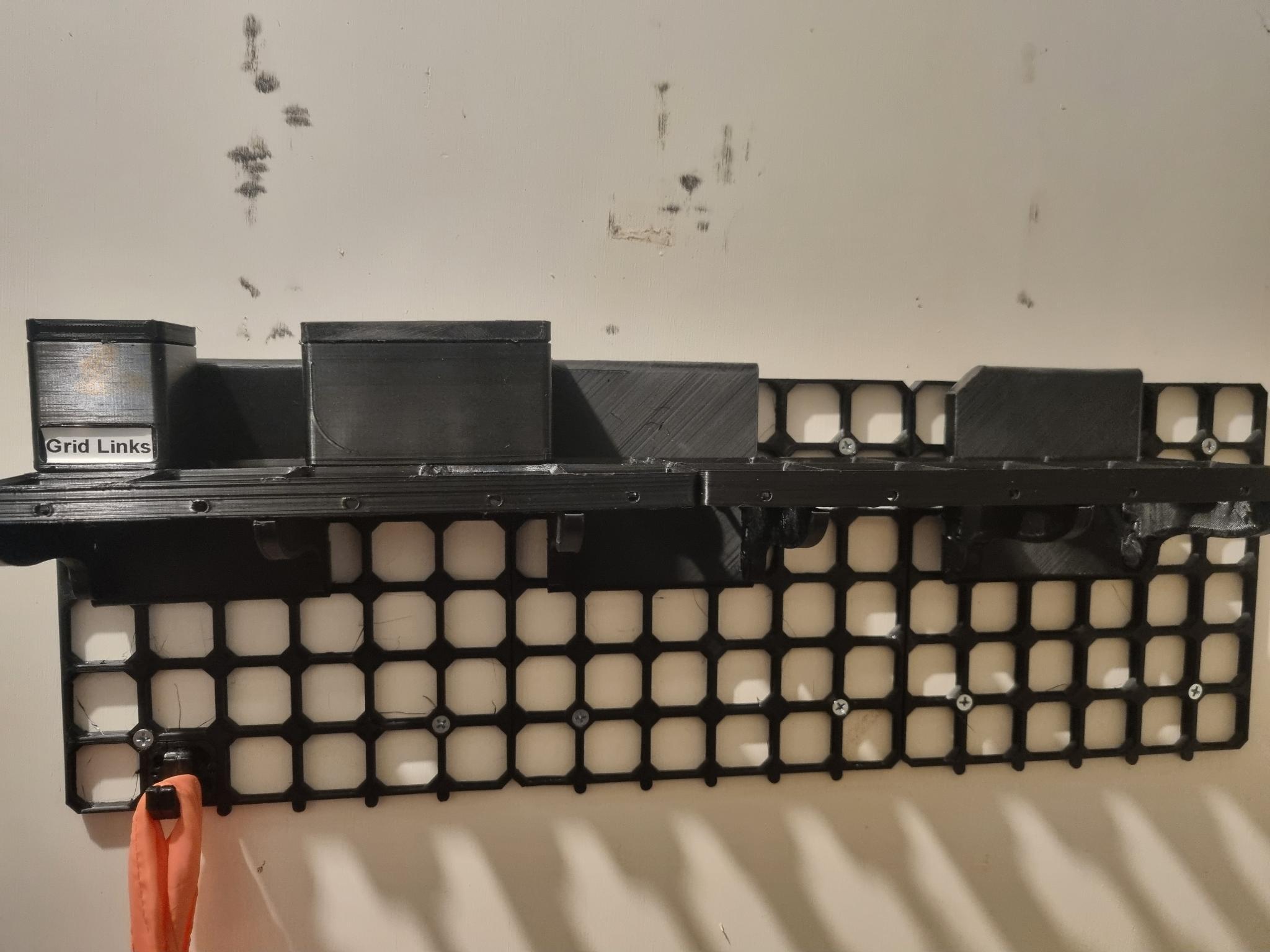 Heavy Duty OpenGrid Brace for Gridfinity Shelves