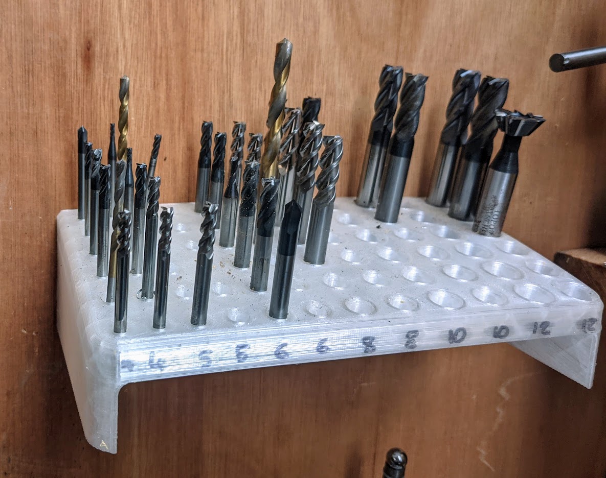 End Mill and Drill Bit Tool Holder