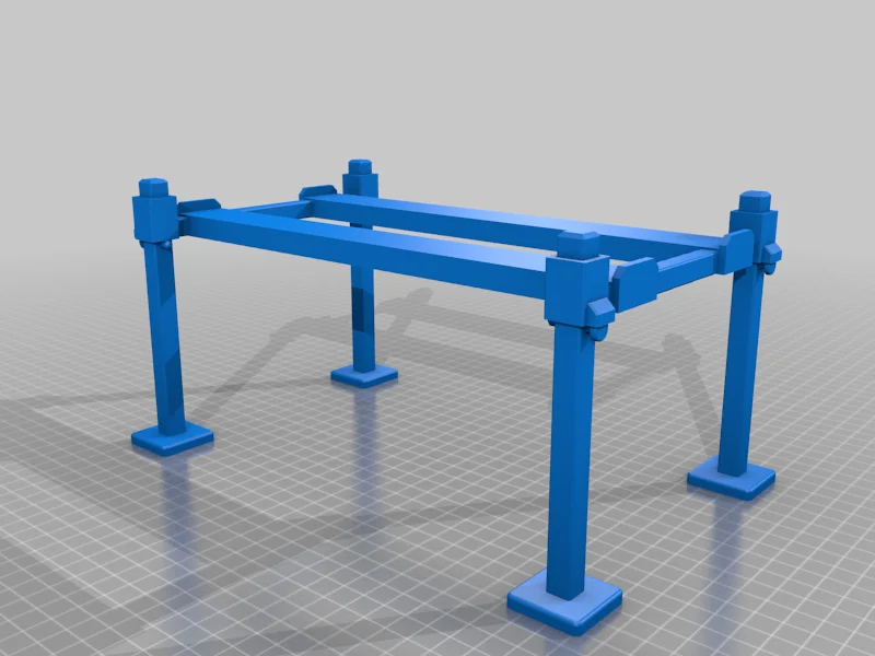 1:18 Diecast 4 Post Hoist
