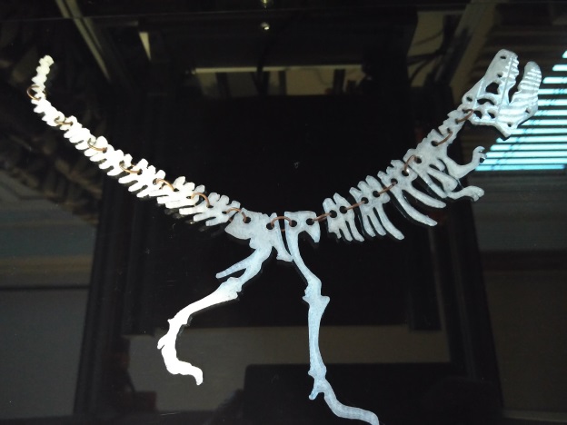 Dinosaur bones necklace