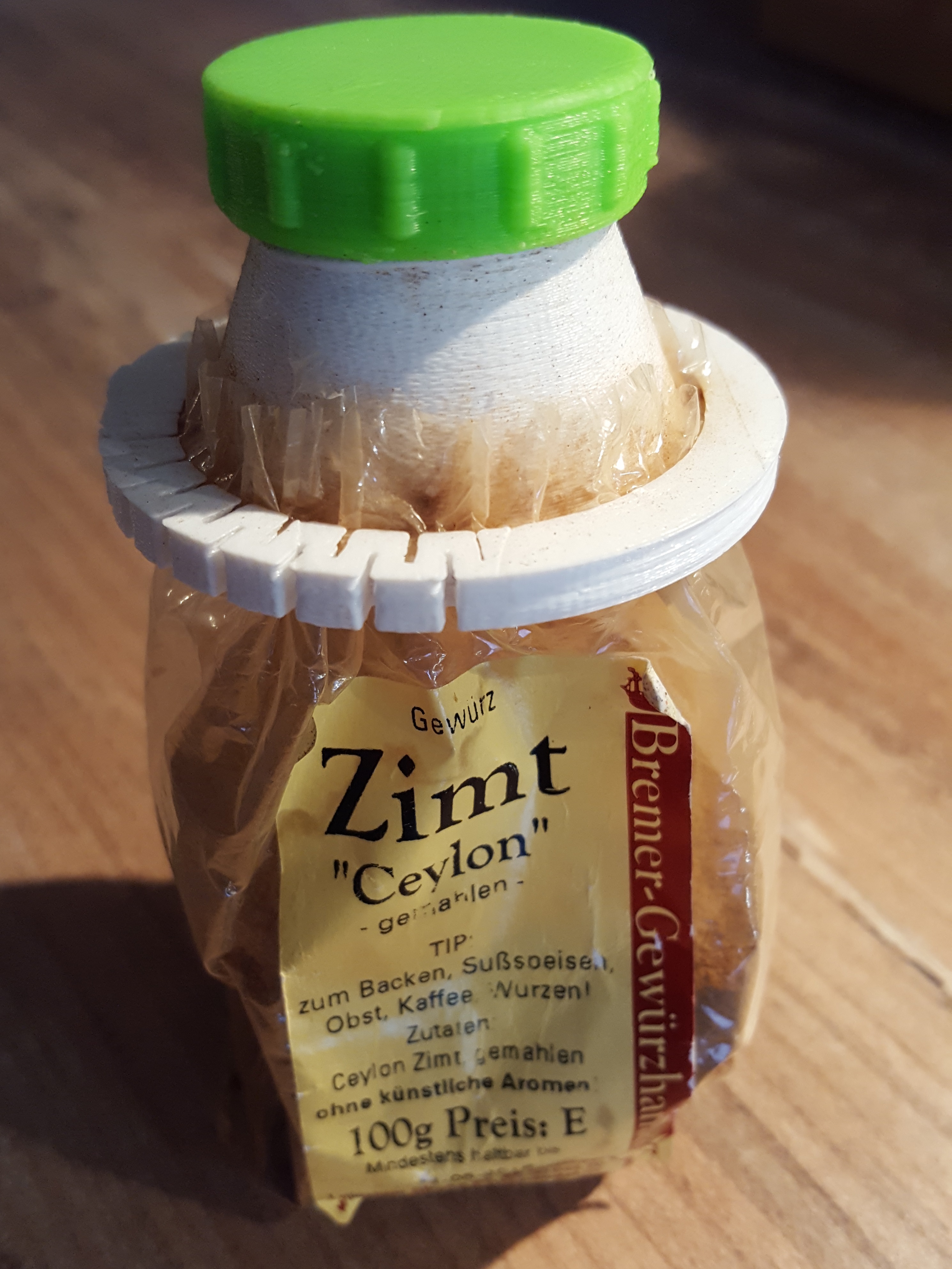 Spice Bag Lid
