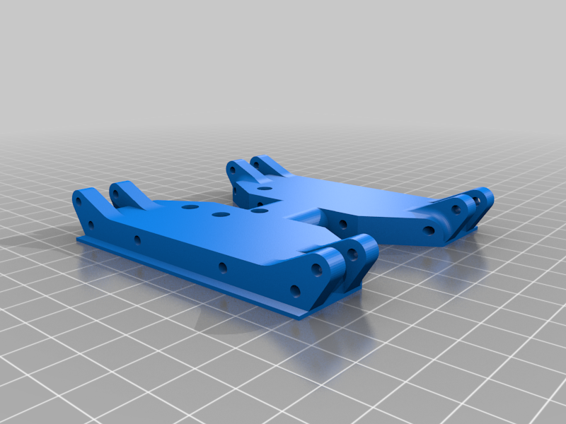 Axial capra flate skid plate big motor (1415 castle) compatible
