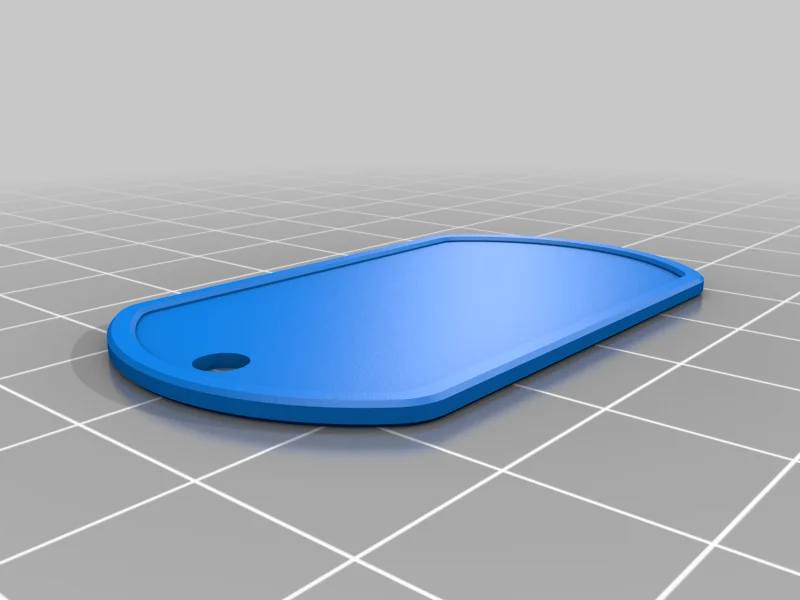 Dog Tag, Blank