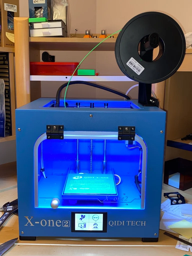 Qidi X-One2 Spool Mount Mod