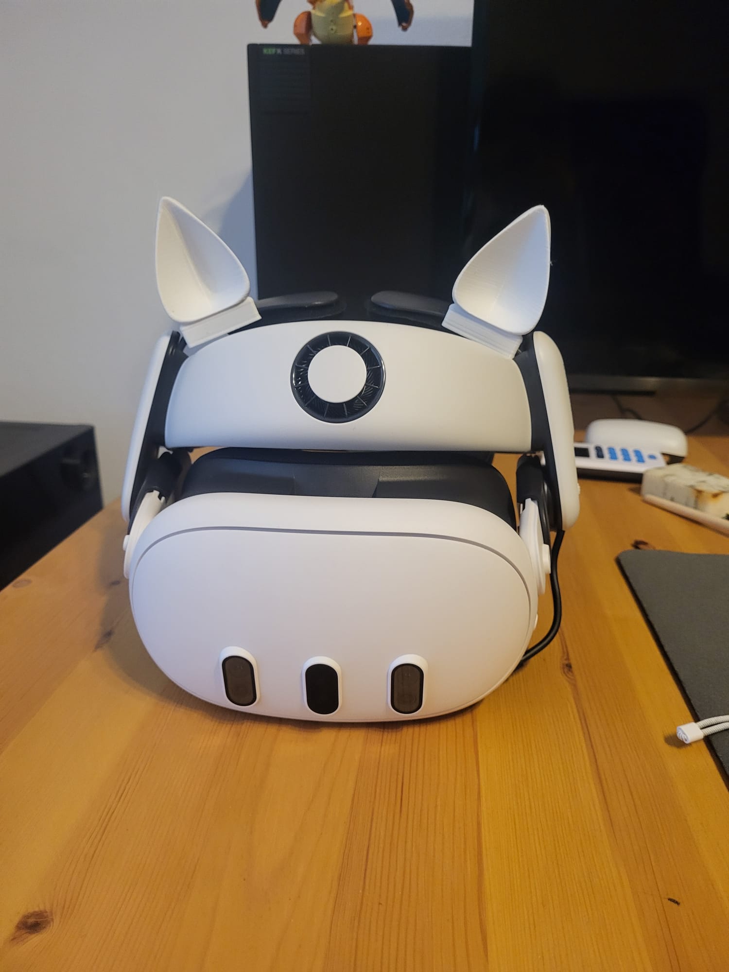 Cat Ears for Bobo VR S3 pro (Meta Quest 3)