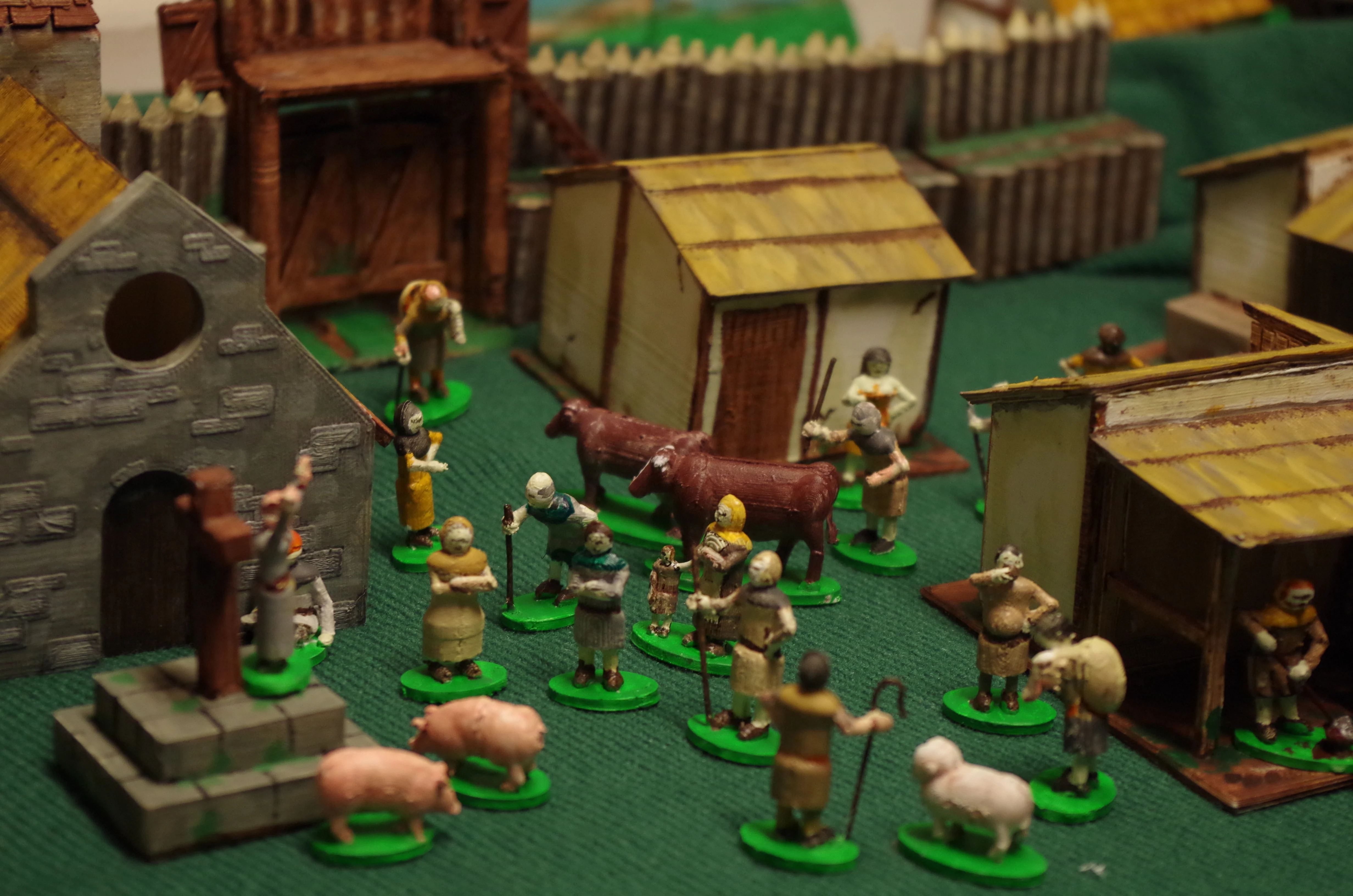 Dark Age Townsfolk, Villagefolk and Domestic Beasts