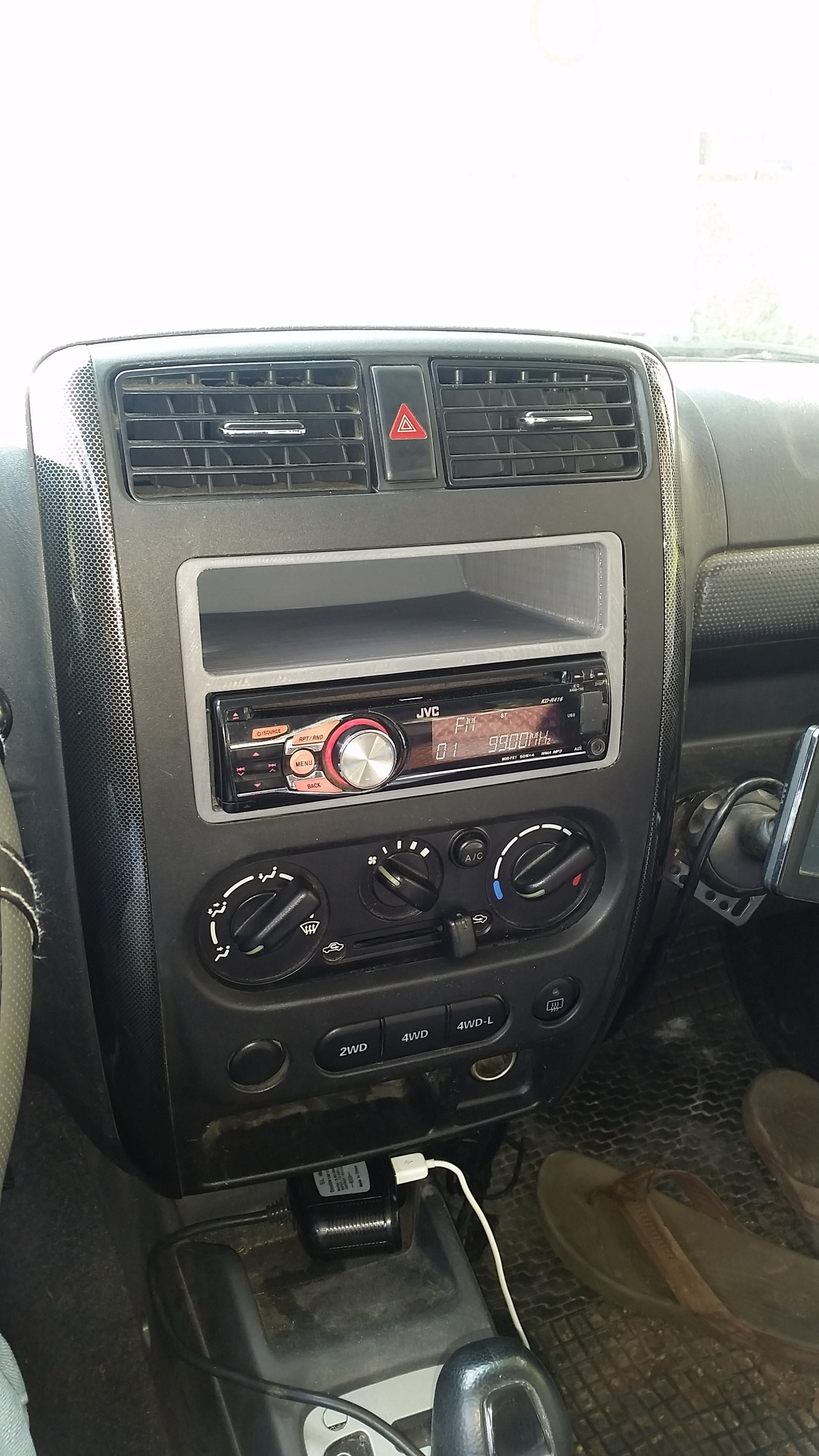 Adaptor Car Stereo Fascia Plate Suzuki Jimny