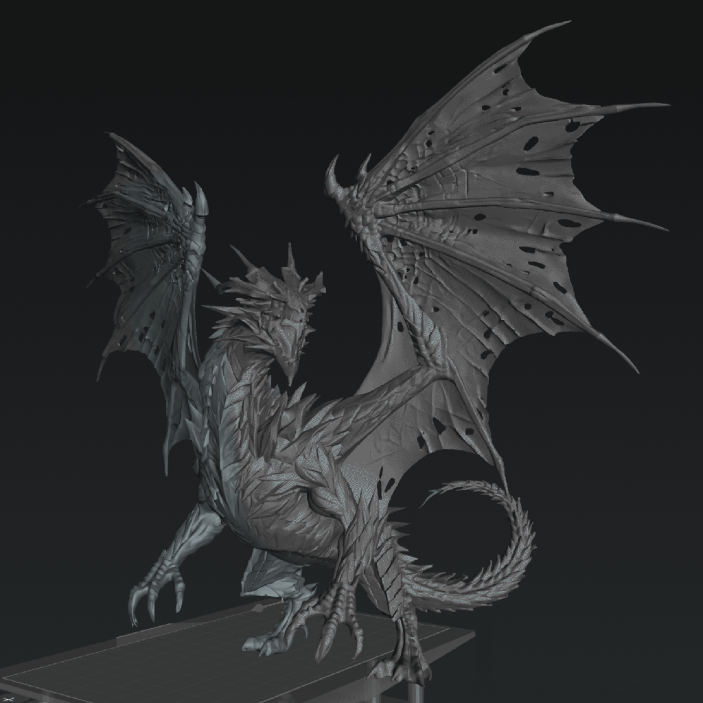 Glass-Lurk Drake Monster Beast - The Eightpints The Chamuscado Glass Wastes