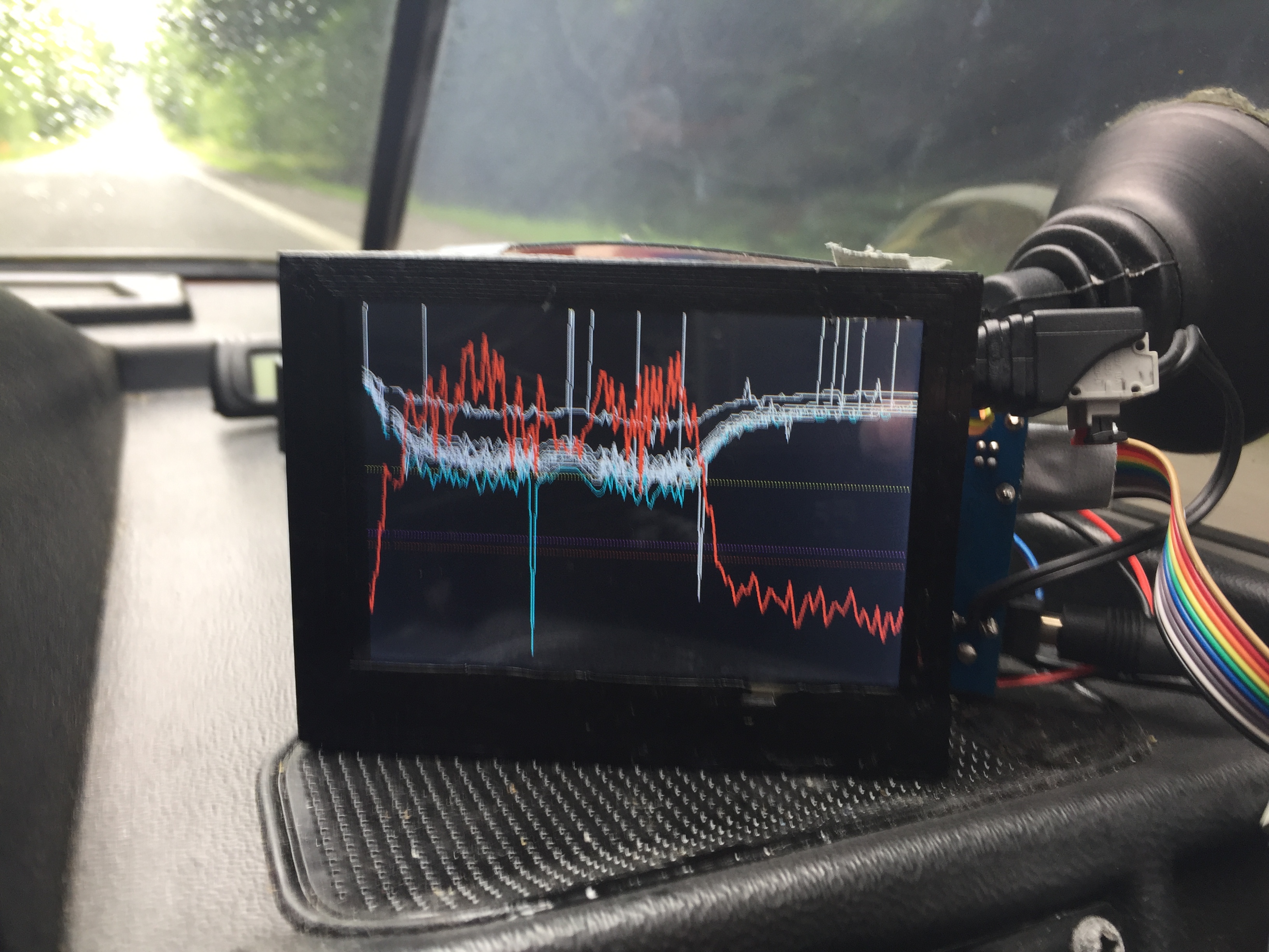 Simple stand for Arduino Uno mounted 3.5 inch TFT Touch display