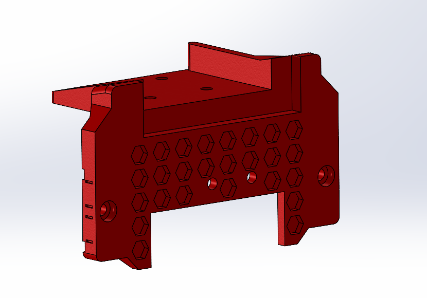 Sprite Pro Extruder CoreXY Linear Rail Bracket for Mercury Zero G